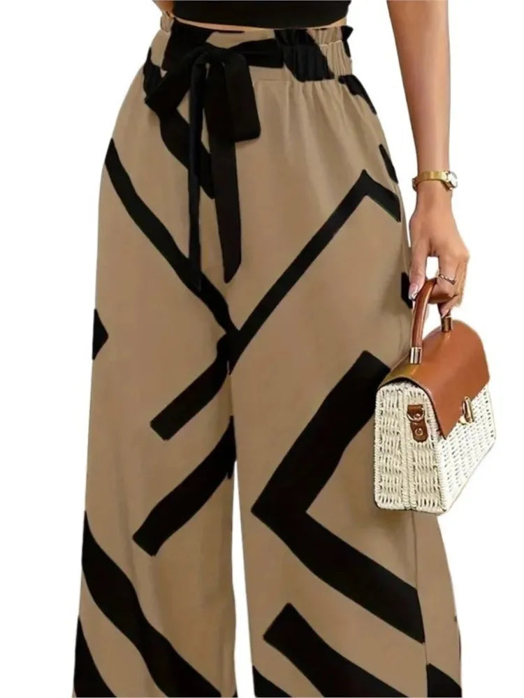Fashion Women's Elegant Casual Daily Wide Leg Pants.  S-3x