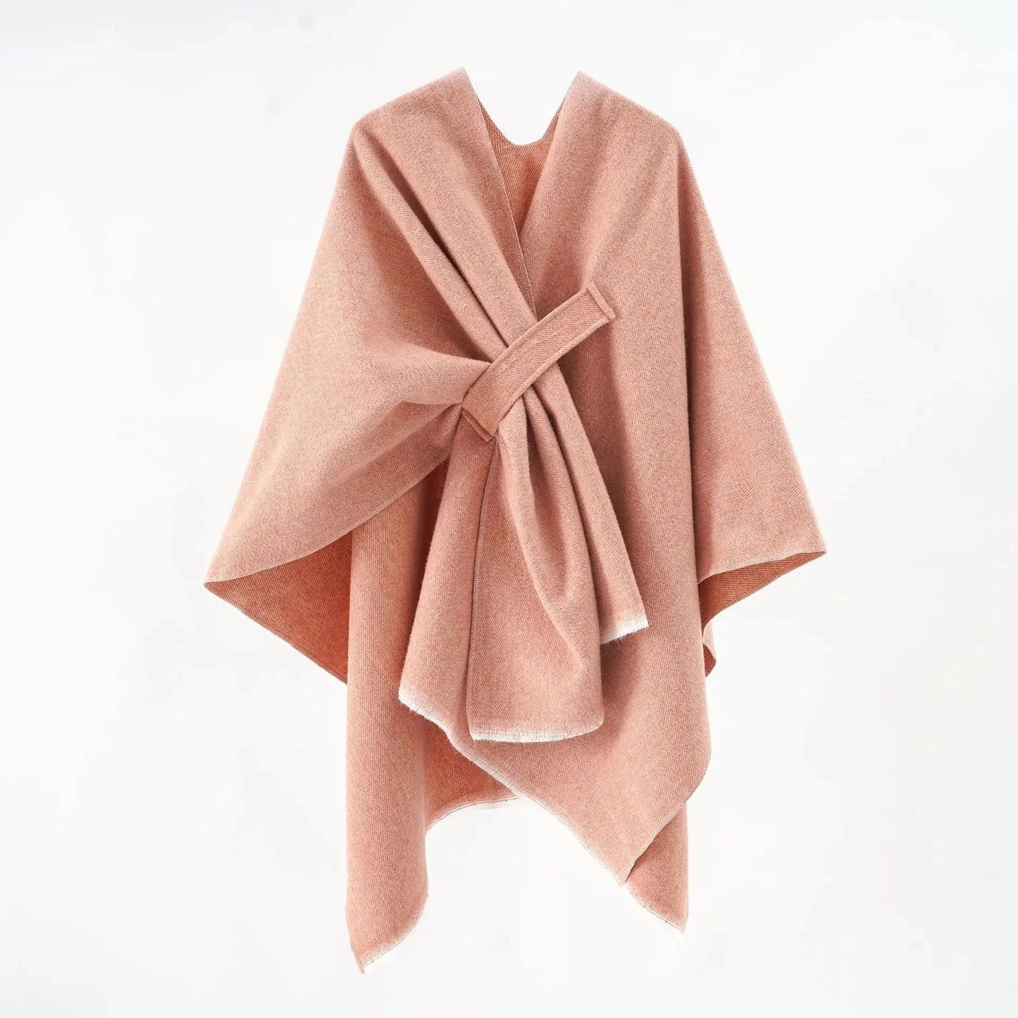 Autumn/Winter Solid Color Sensibility Design Side Slit Pashmina Shawl European Style