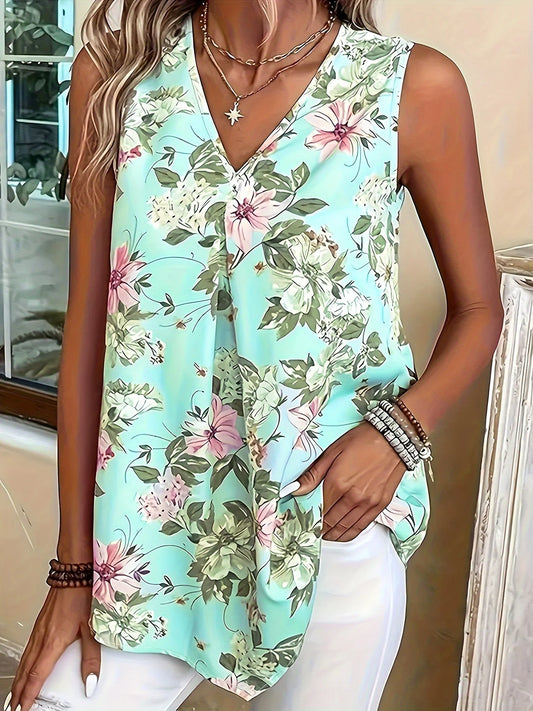 Women's oversized casual loose blouse.