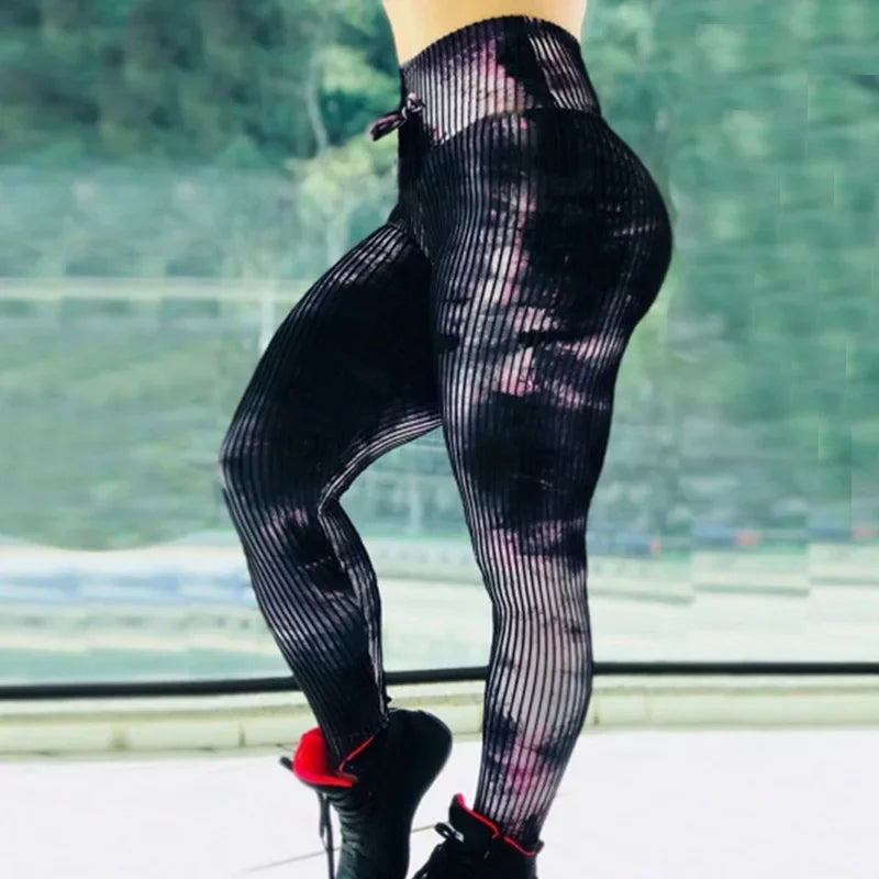 Women Seamless Yoga Pants Stretchy Gym High Waist Leggings