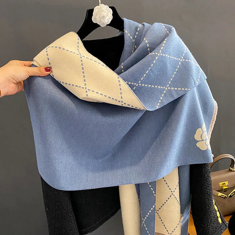 Luxury Brand Women Scarf Winter Warm Scarves/ Shawl Wraps.