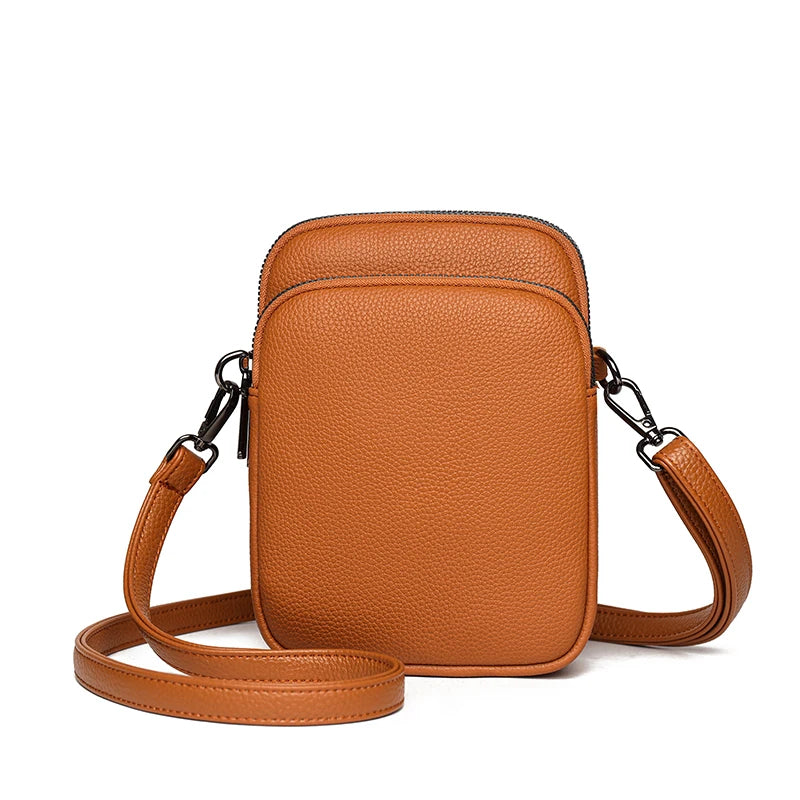 New 100% Genuine cowhide Women's Leather Cross-body Bag