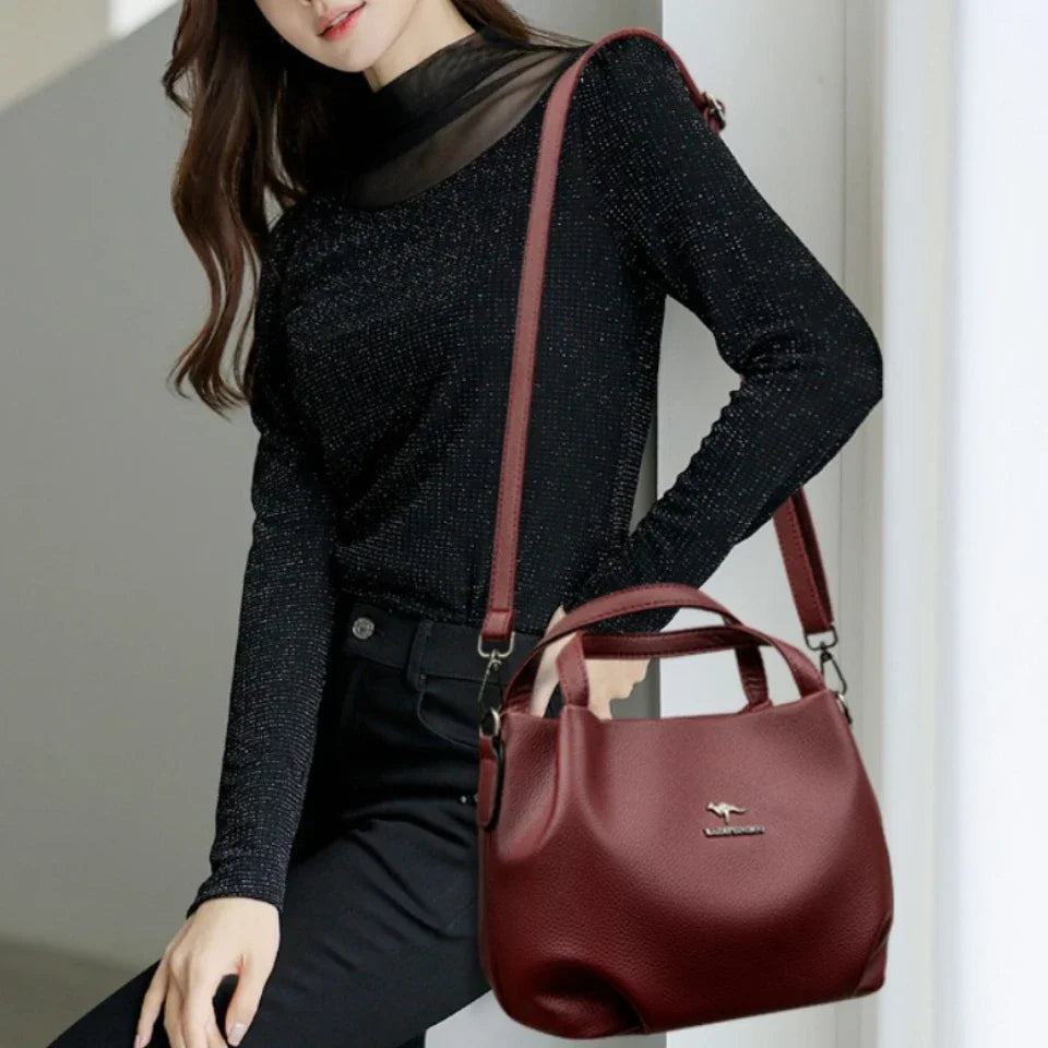 Genuine Brand Leather Luxury Hand/Cross-Body Bag Designer And High Quality.