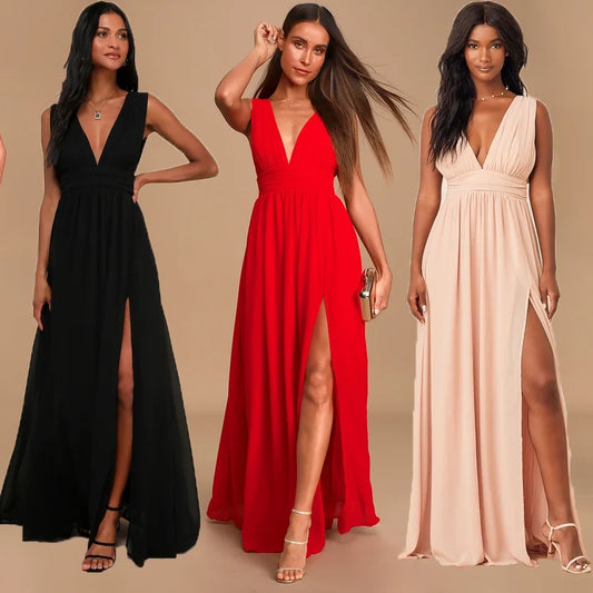 Sexy backless maxi summer party dress long body-con evening dresses.  S-3X