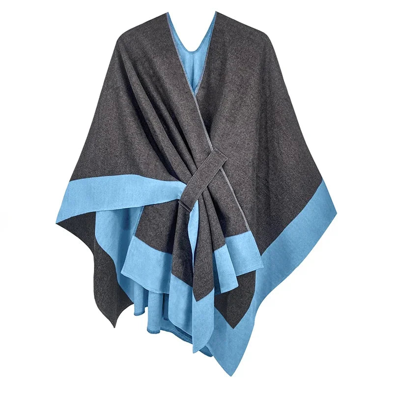 New Poncho Luxury Winter Warm And Fashionable Comfortable luxury designer Poncho/Shawl .
