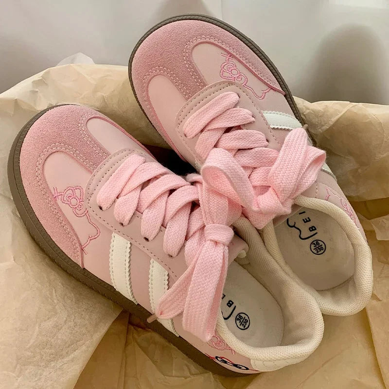 2025 New  Girls/ladies  Chunky Loafers Cute Trendy Training Shoes for School & Casual Wear.