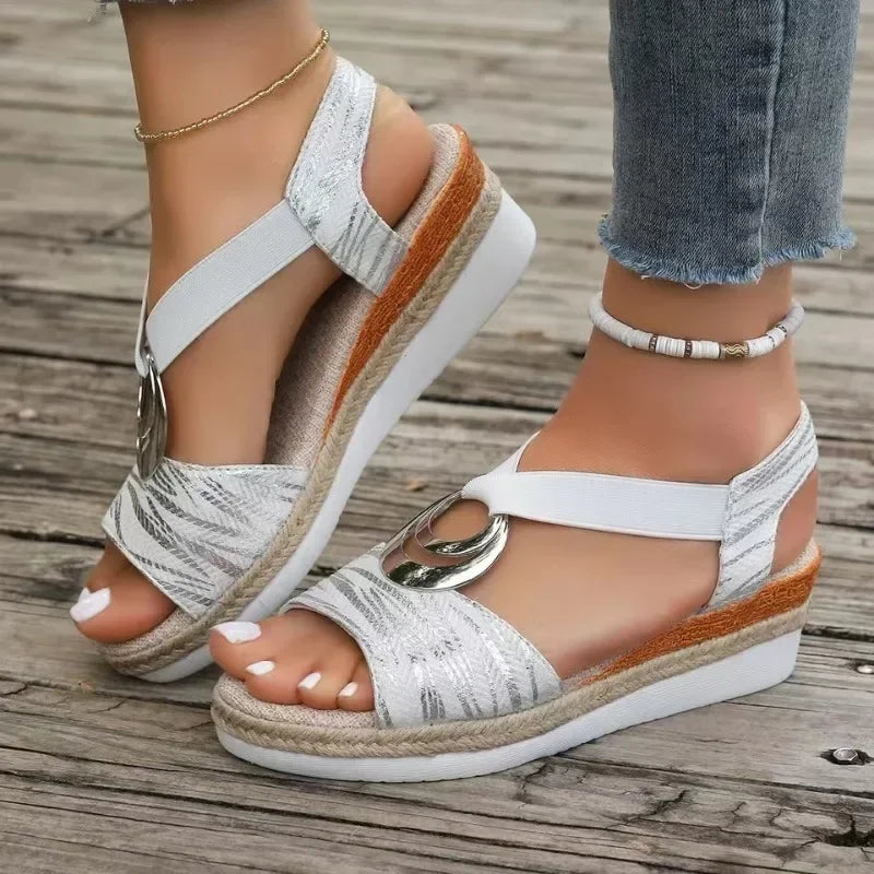 Women's Wedges Sandals, Comfort  And Casual.