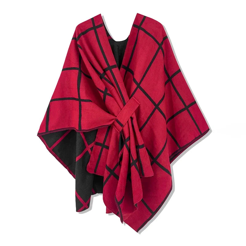 New Poncho Luxury Winter Warm And Fashionable Comfortable luxury designer Poncho/Shawl .