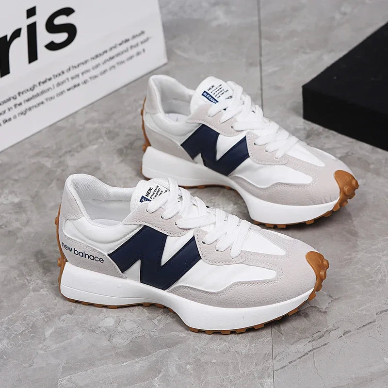 Women Sneakers 2025 New Spring Brand Luxury Vulcanized Shoe Casual Footwear Zapatillas Mujer Light Flat Breathable Shoe.