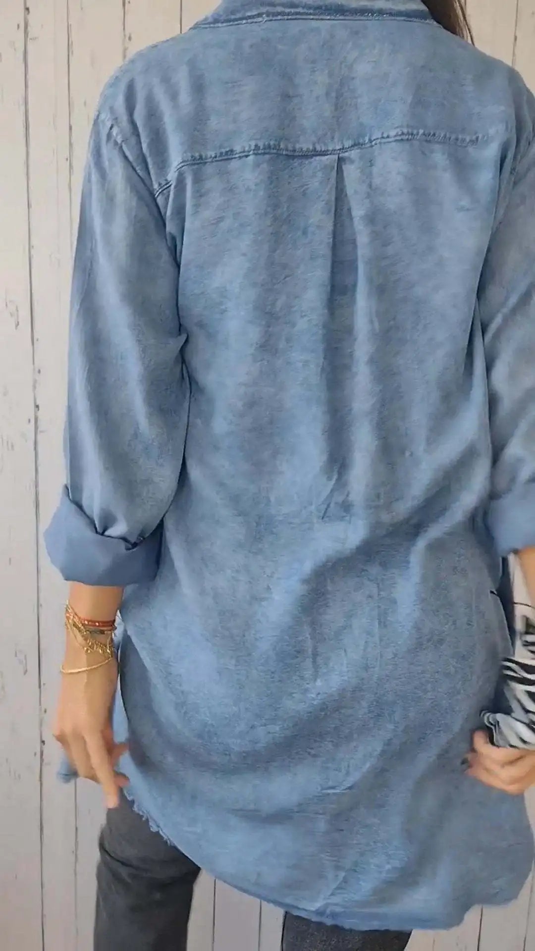 Denim Women Single Breasted Full Sleeve Jackets Pockets Turn Down Collar Casual Spring Jacket.  S-3X