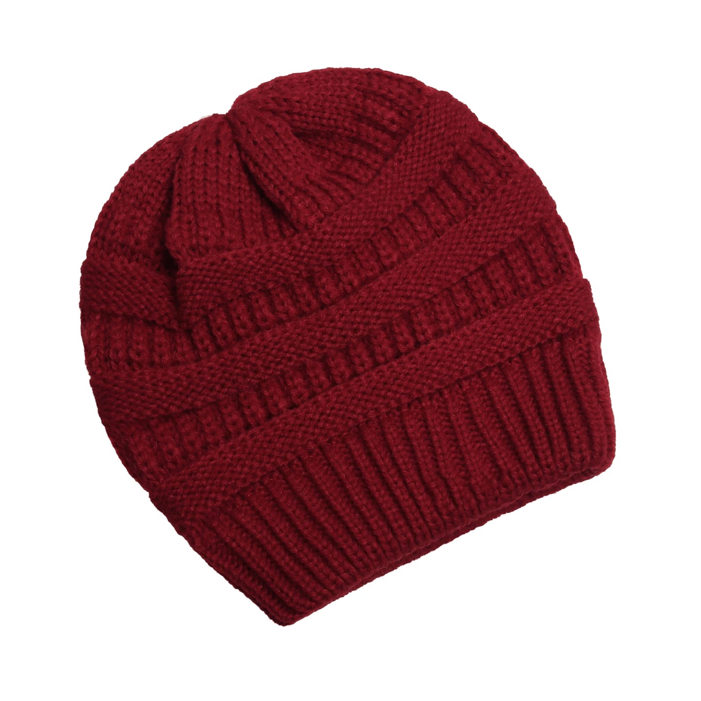 25 Color Solid Beanies Women Knitted Beanie Hat Fashion Autumn Winter Warm Hats Skullies Wool Cap for Women Wholesale
