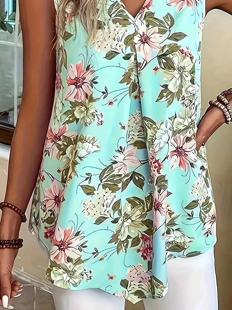 Women's oversized casual loose blouse.