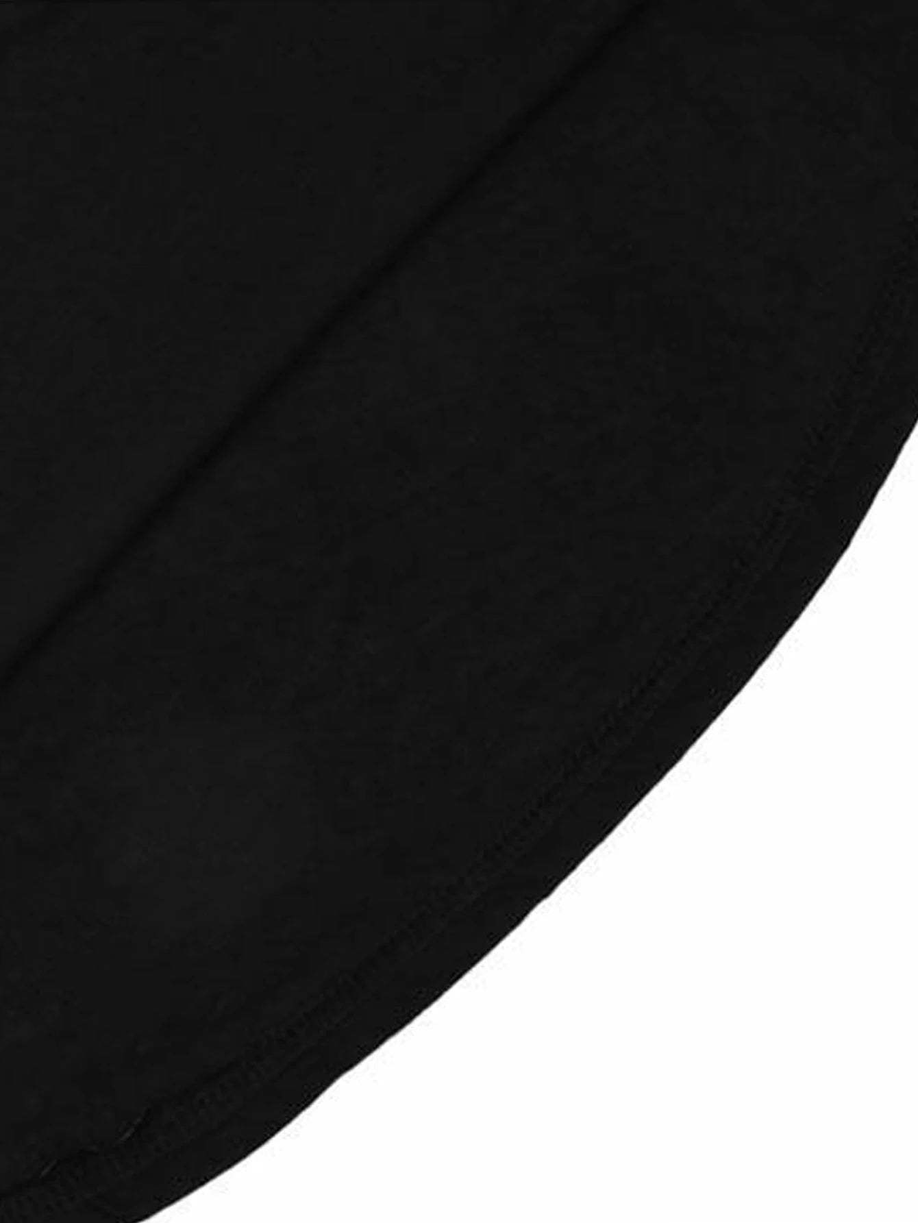 Plus Size Solid colour Sexy Back Top