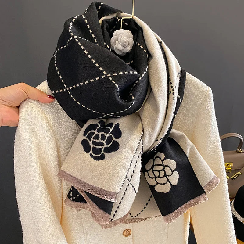 Luxury Brand Women Scarf Winter Warm Scarves/ Shawl Wraps.