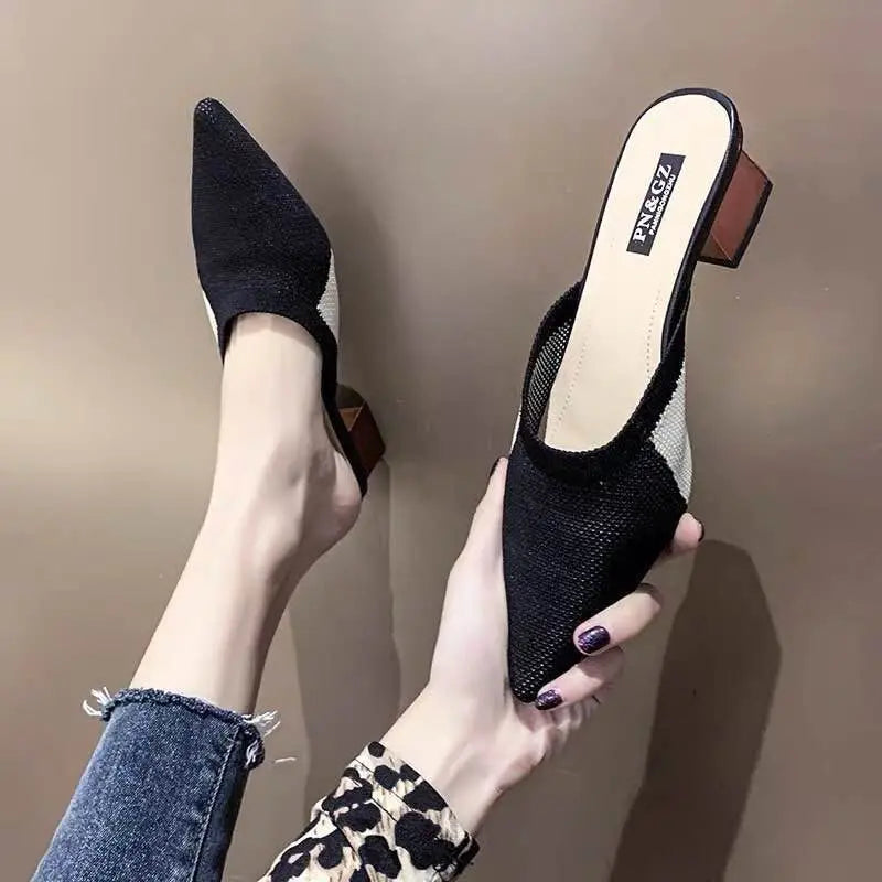 Pointed Toe Shoes for Women 2025 Summer Sandals New Fashion