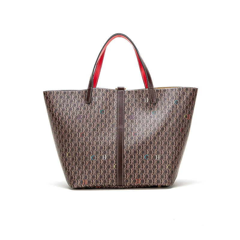 Monogrammed Designed Classic Style Small Metal Accessories Exquisite Workmanship Large Capacity Bag