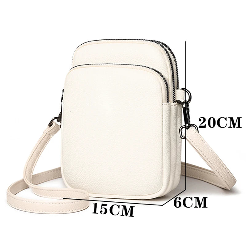 New 100% Genuine cowhide Women's Leather Cross-body Bag