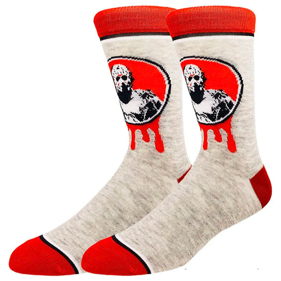 cartoon gamers anime socks men women crew socks Christmas Halloween novelty funny happy crazy street style skate socks