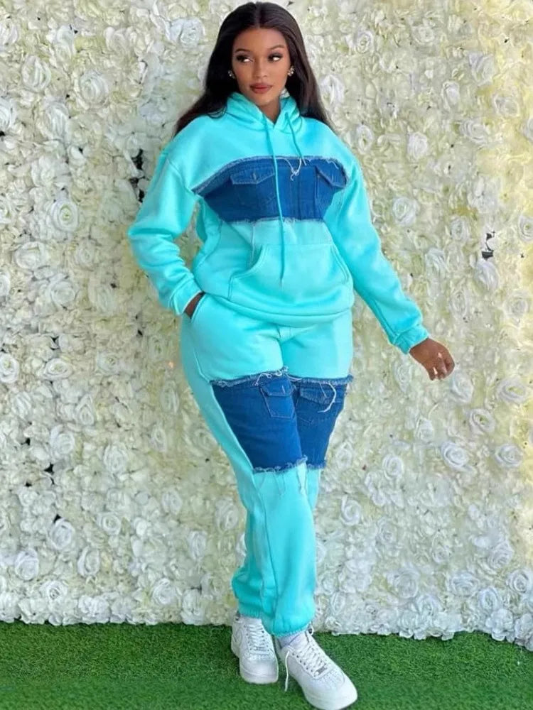 2 Piece Women Sets 2025 New Arrival Top And Pants Outfit.  L,xL, xxL