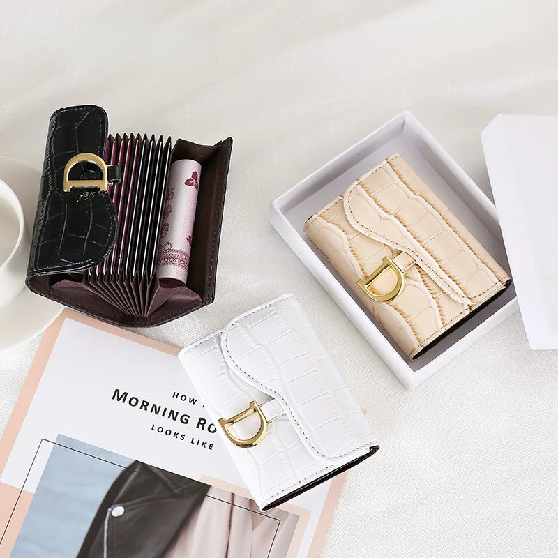Women's Wallet Fashion Luxury Brand Leather Card Wallet