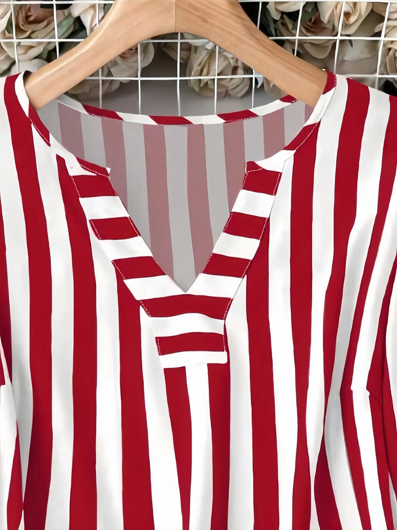 Plus Size Light Breathable European Style Blouse .