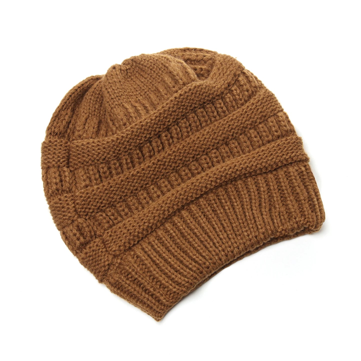 25 Color Solid Beanies Women Knitted Beanie Hat Fashion Autumn Winter Warm Hats Skullies Wool Cap for Women Wholesale