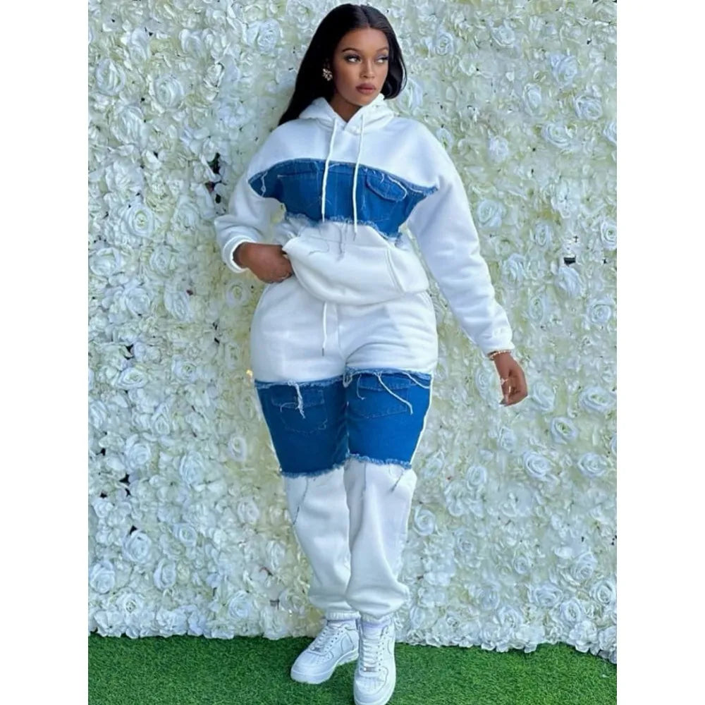 2 Piece Women Sets 2025 New Arrival Top And Pants Outfit.  L,xL, xxL