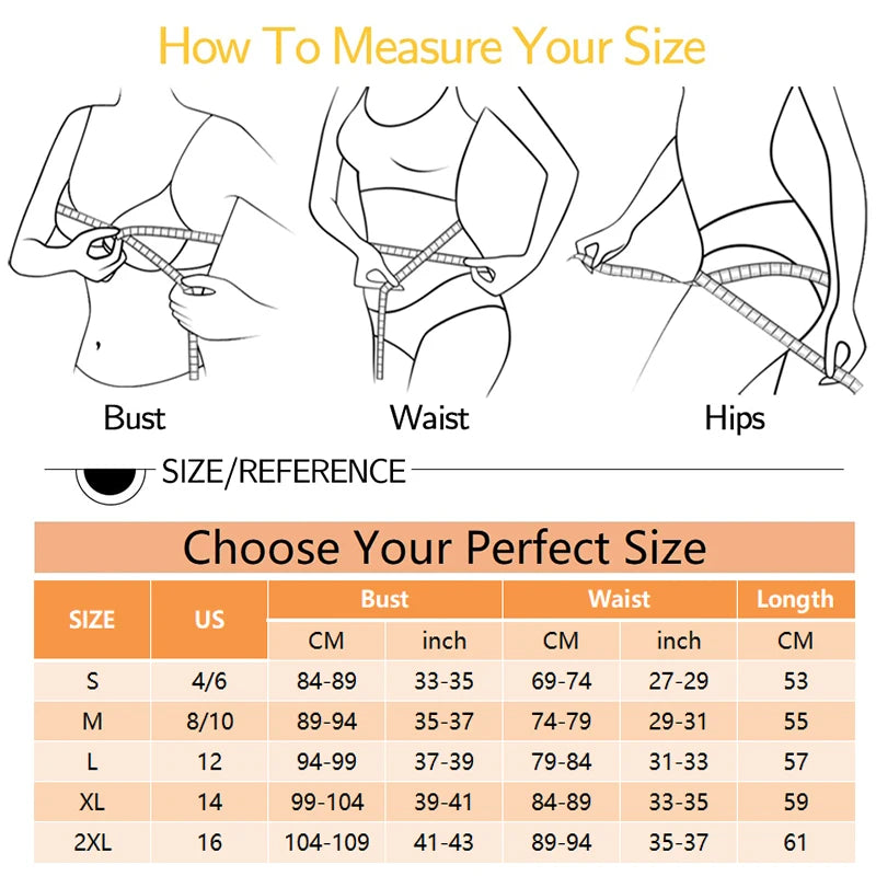 Shapewear Quality Women Tummy Control Built-in Bra Shaping Tank Slimming Body Compression Underwear