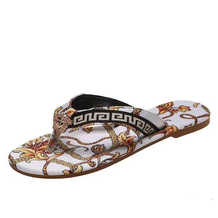 Quality New Fashion Print Flip Flops