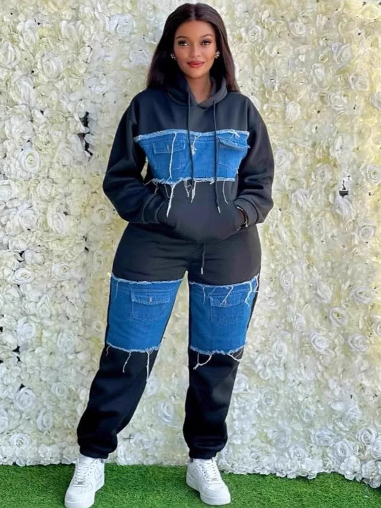 2 Piece Women Sets 2025 New Arrival Top And Pants Outfit.  L,xL, xxL