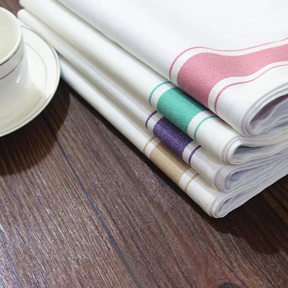 50*35cm Cup Cloth Absorbent Cotton Cleaning Cloth Quick-drying Stain Remover Towel Rust Cleaning Linen Towel For Home Kitchen