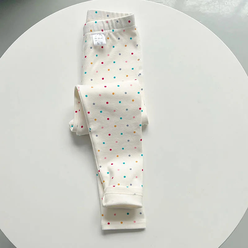 Girls Legging Autumn Winter Pants For Kids Thick Cotton Elastic Children Pants Versatile Slim Toddler Tights Baby Teen Clothing