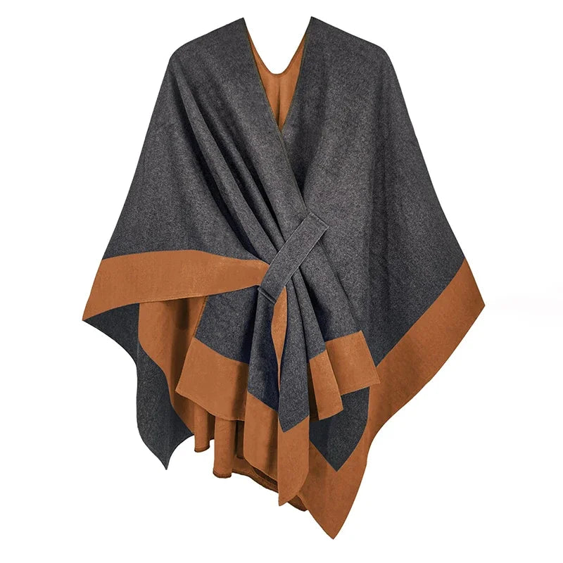 New Poncho Luxury Winter Warm And Fashionable Comfortable luxury designer Poncho/Shawl .