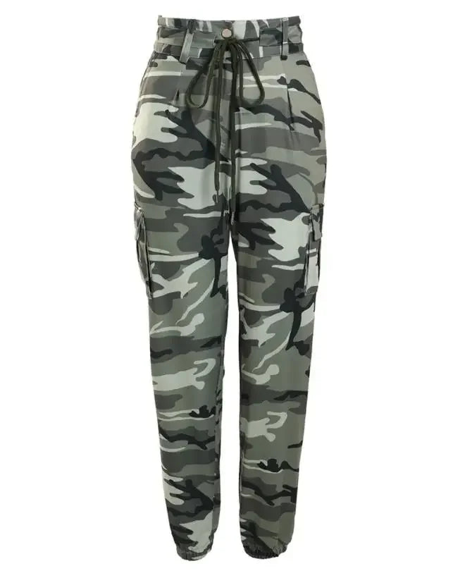 Drawstring Pocket Design Comfortable Cargo Pants.  S-XL