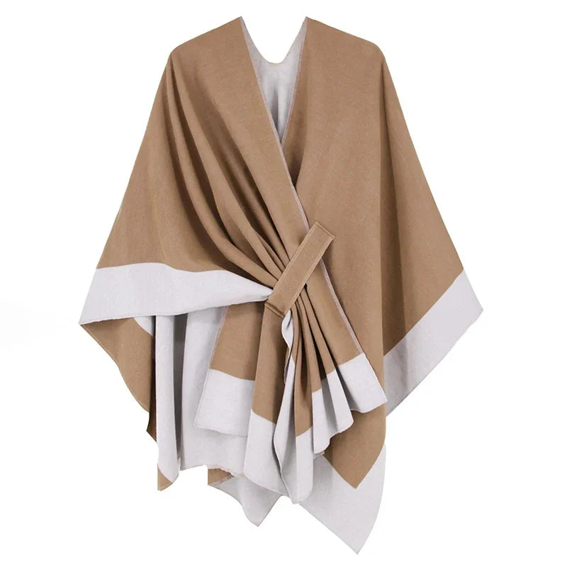 New Poncho Luxury Winter Warm And Fashionable Comfortable luxury designer Poncho/Shawl .