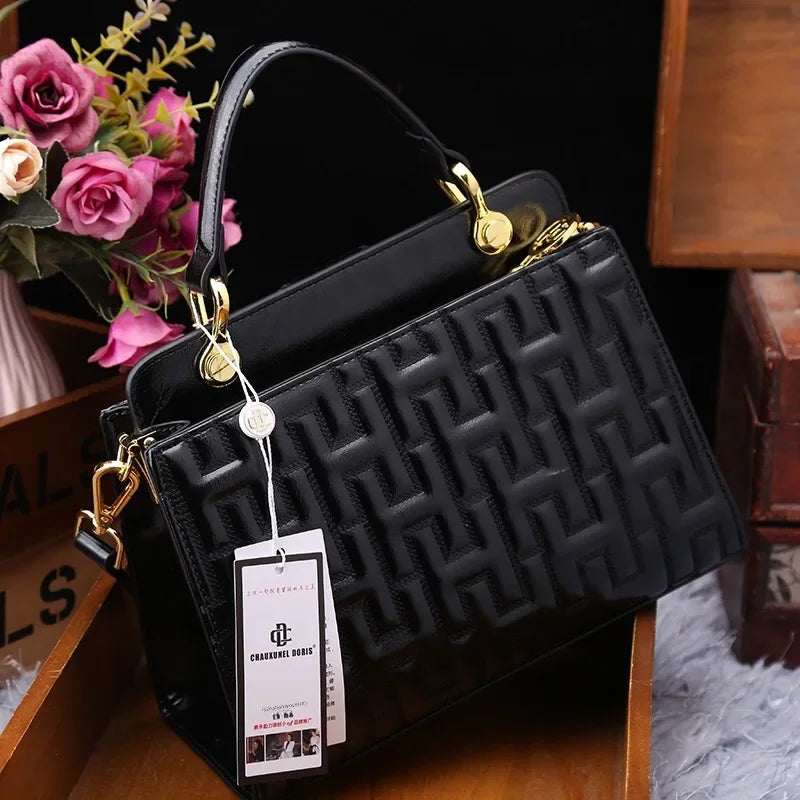New Arrival High-End Genuine Leather Women's Fashionable Single Shoulder/ Cross-body Bag