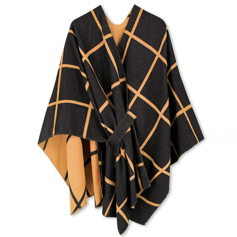 New Poncho Luxury Winter Warm And Fashionable Comfortable luxury designer Poncho/Shawl .