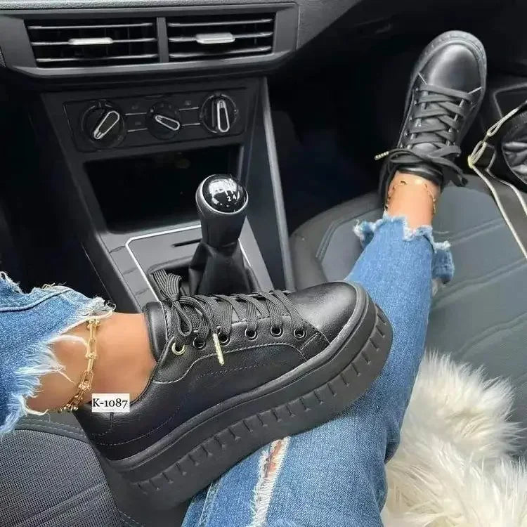 Women's Soft Bottom Solid Colour Casual Shoes