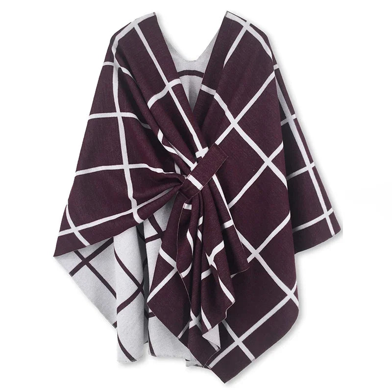 New Poncho Luxury Winter Warm And Fashionable Comfortable luxury designer Poncho/Shawl .