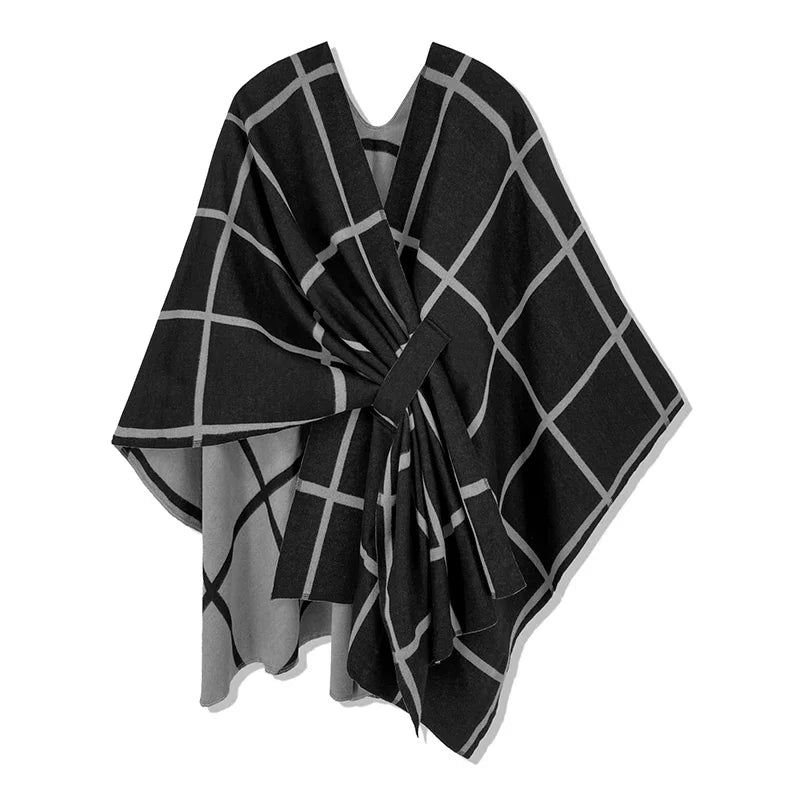 New Poncho Luxury Winter Warm And Fashionable Comfortable luxury designer Poncho/Shawl .