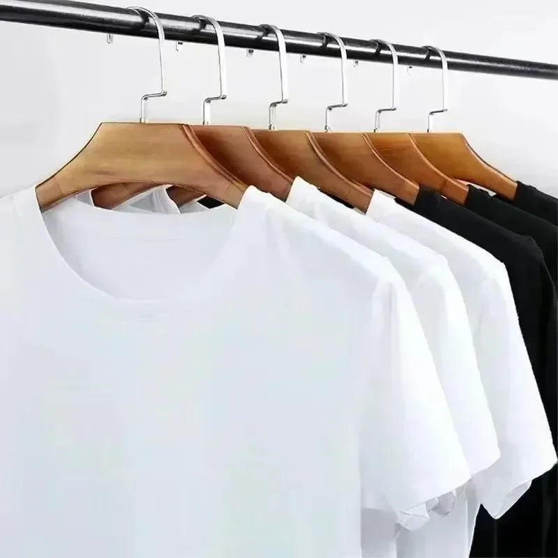 Women's Plus Size Stitching Series Couple T-shirt Summer Women T-shirt Harajuku Round Neck Short Sleeved Street Women's Clothing