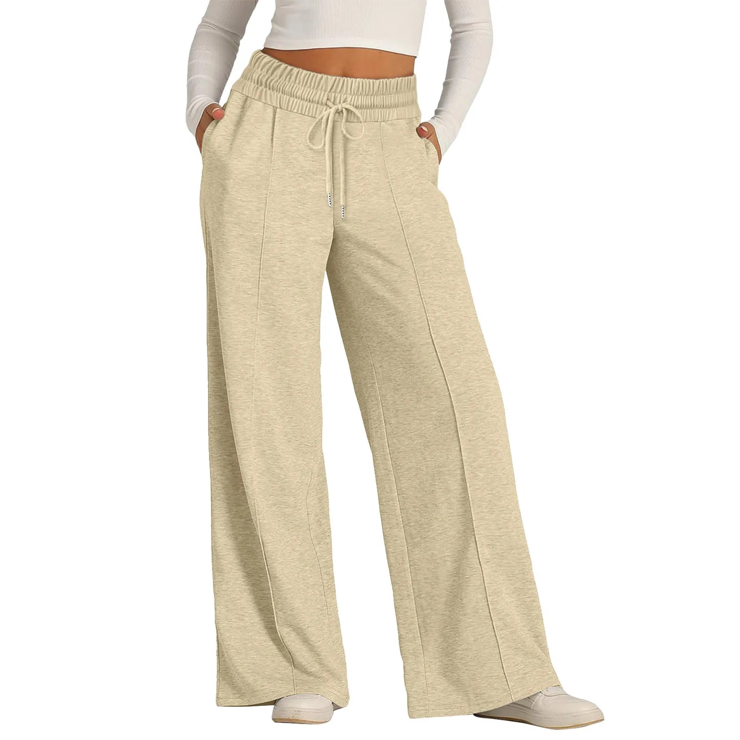 Summer Casual Loose Wide Leg Pant.  Sz: S-2X