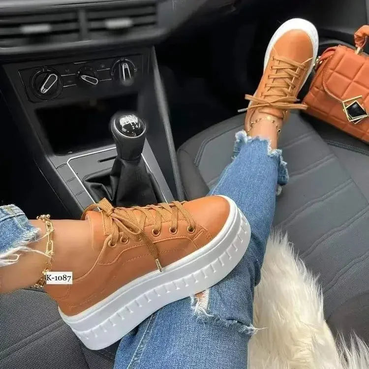 Women's Soft Bottom Solid Colour Casual Shoes