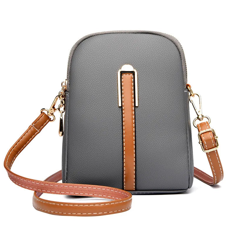 High Quality Genuine Leather Luxury Designer Cross-body Shoulder Cowhide Messenger bag