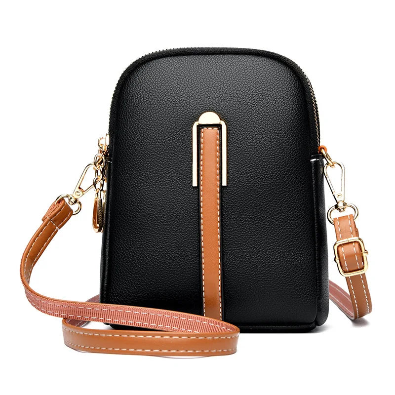 High Quality Genuine Leather Luxury Designer Cross-body Shoulder Cowhide Messenger bag