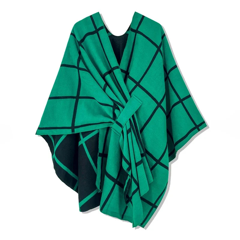 New Poncho Luxury Winter Warm And Fashionable Comfortable luxury designer Poncho/Shawl .
