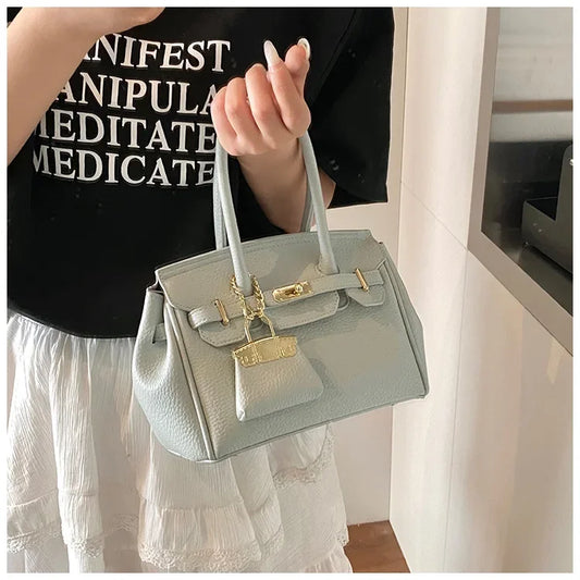 2025 Luxury Kelly Tote Bag - Premium Crossbody Shoulder Purse with Top Handle