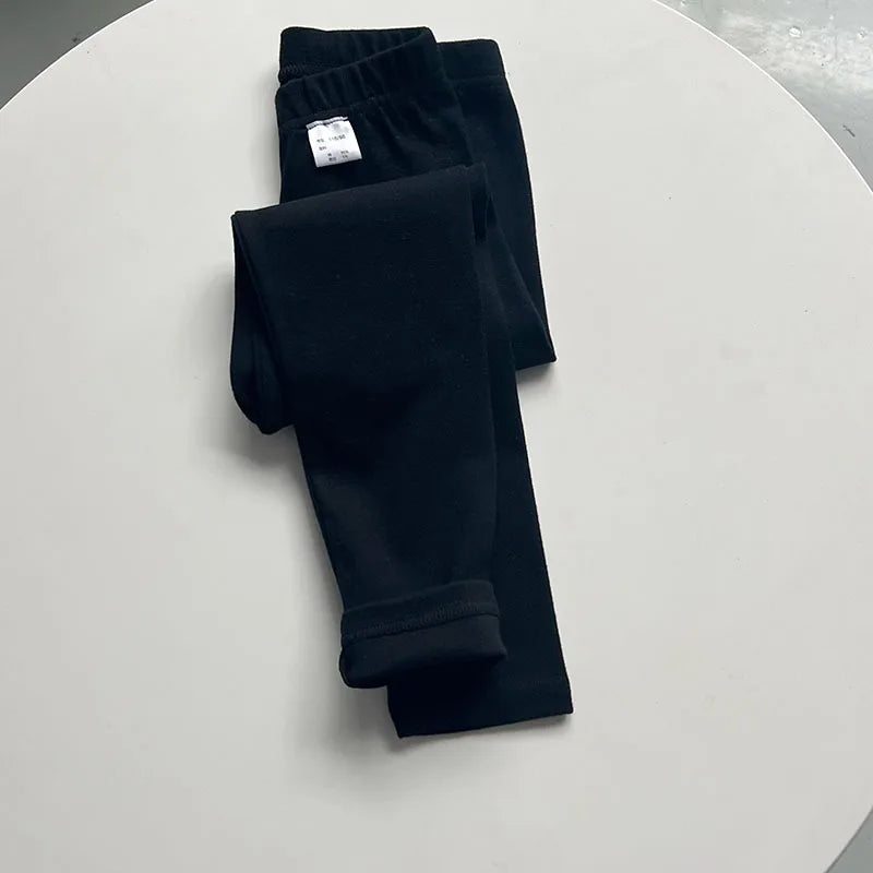 Girls Legging Autumn Winter Pants For Kids Thick Cotton Elastic Children Pants Versatile Slim Toddler Tights Baby Teen Clothing