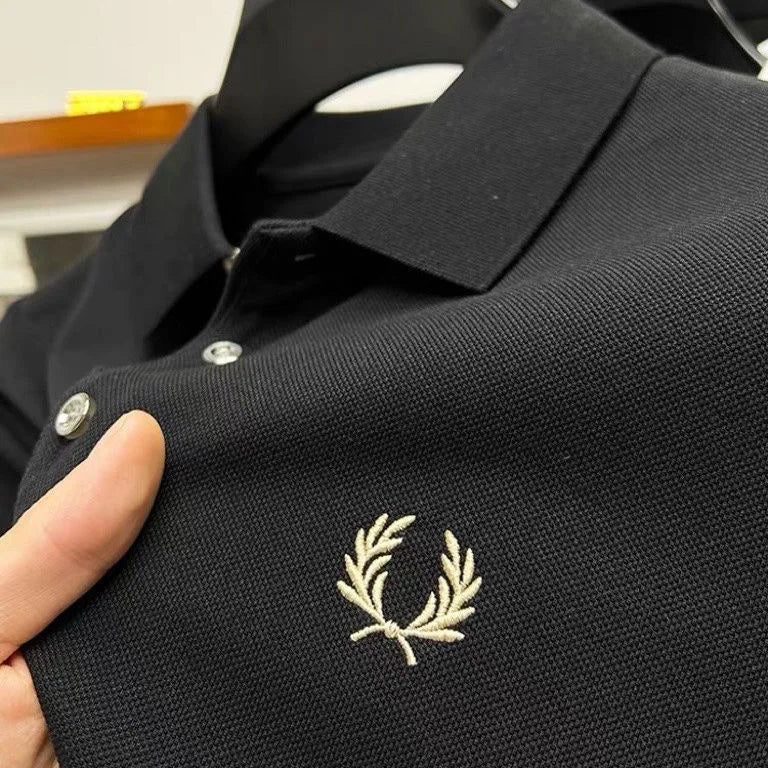 2025 Summer Men's Golf Casual Polo Luxury High Quality Brand 60% Cotton Men's Shirt. SZ: S-3X