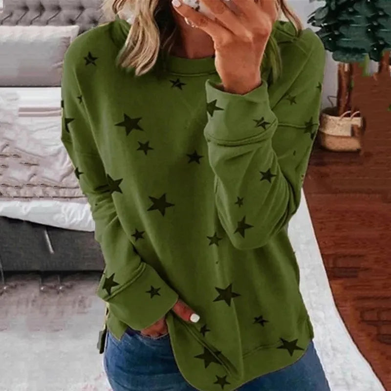 New Star Printing Fashion long-sleeved T-shirt.  S-5X